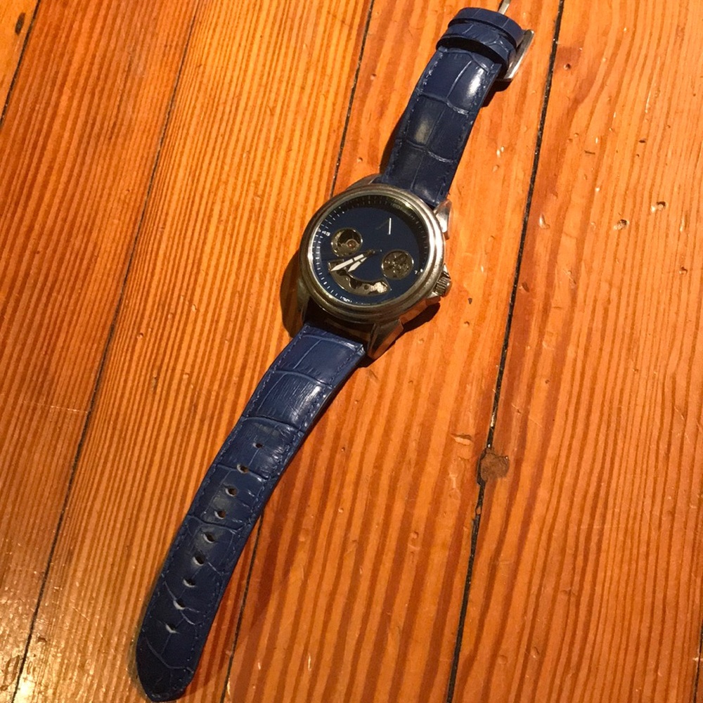 SOLD Automatic Movement Leather Watch